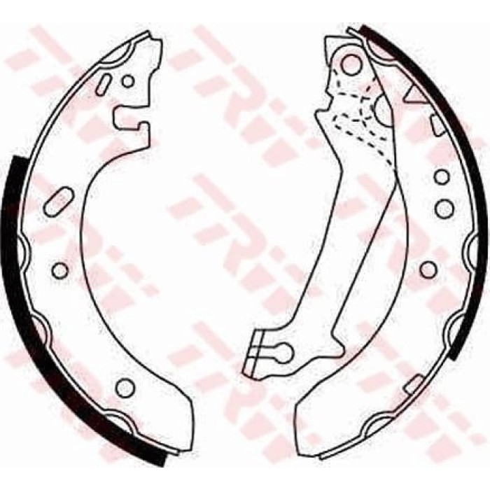 TRW GS8607 Bremsbackensatz TRW GS8607 Bremsbackensatz