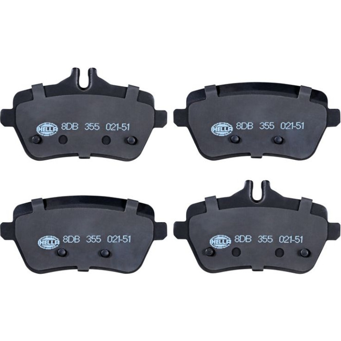 Hella 8DB 355 021-511 Bremsbelagsatz, Scheibenbremse