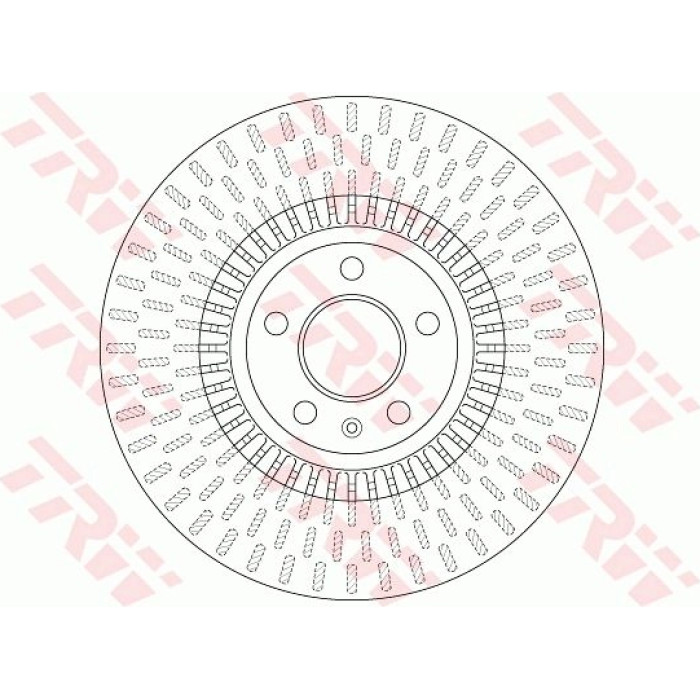 TRW DF6216 Bremsscheibe