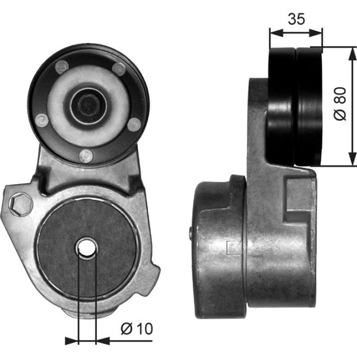 Riemenspanner, Keilrippenriemen T38563 Riemenspanner, Keilrippenriemen T38563