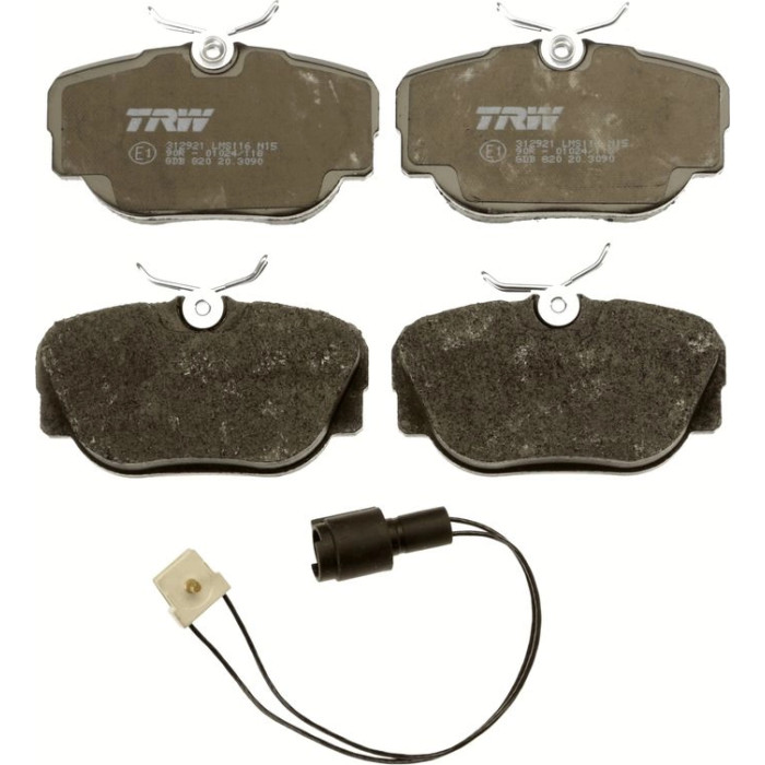 TRW GDB820 Bremsbelagsatz, Scheibenbremse COTEC