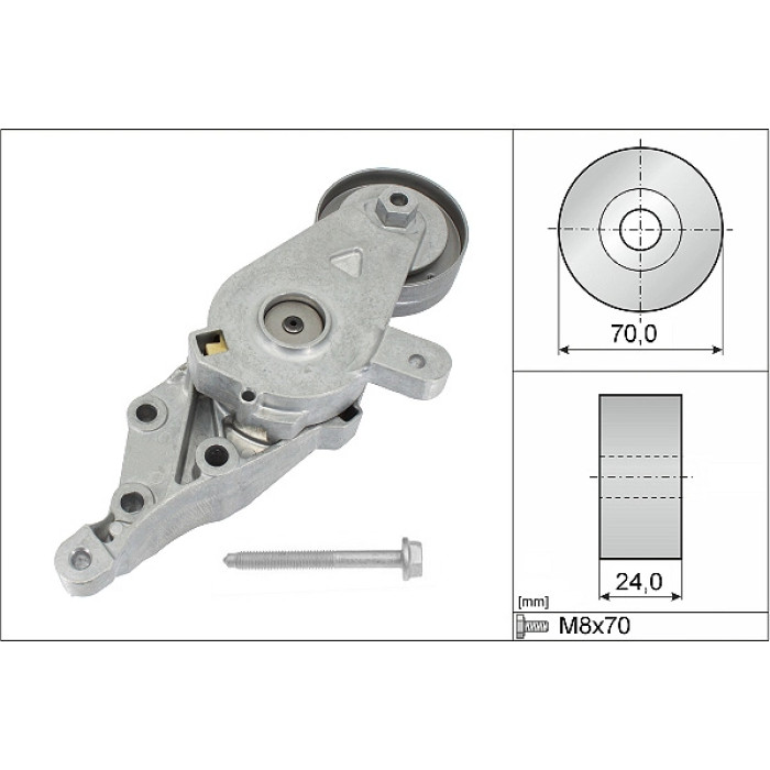 Spannarm, Keilrippenriemen 534 0140 30 Spannarm, Keilrippenriemen 534 0140 30