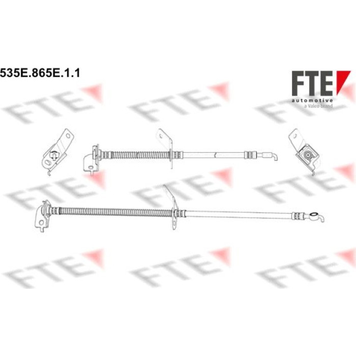 FTE 9240762 Bremsschlauch FTE 9240762 Bremsschlauch
