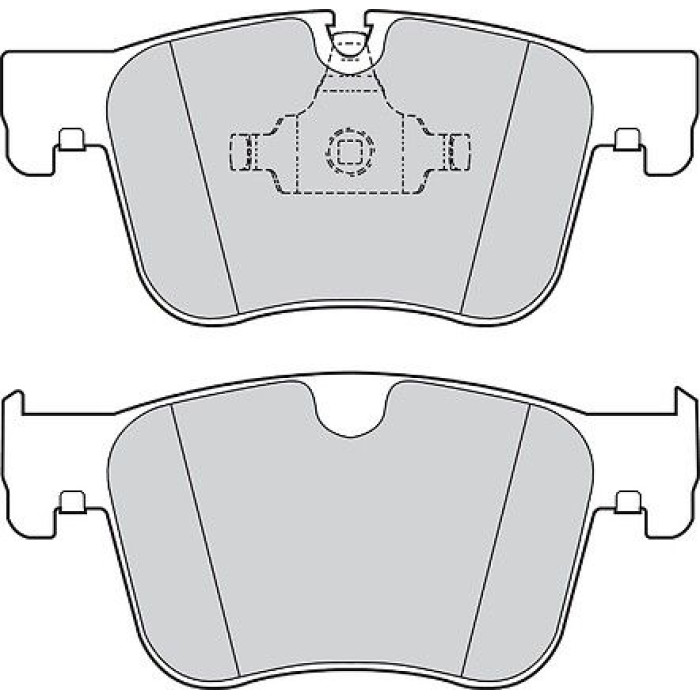 Valeo 601599 Bremsbelagsatz, Scheibenbremse