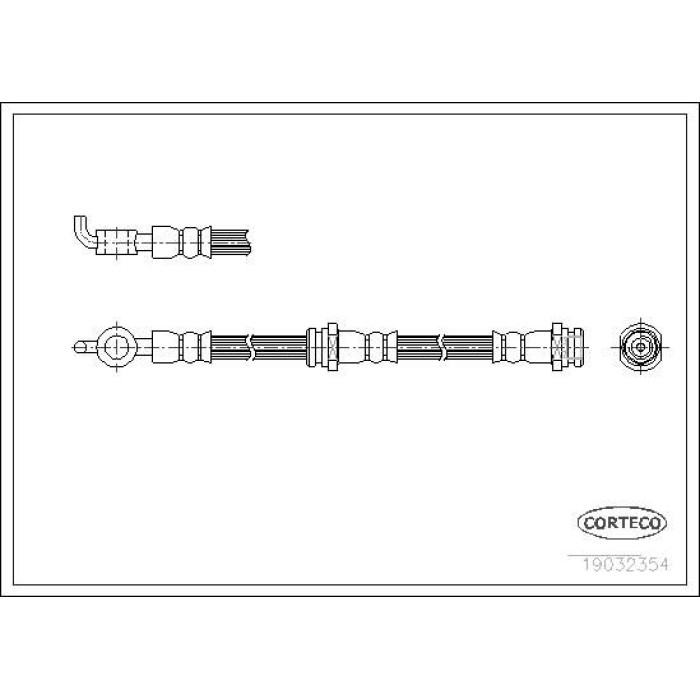 Corteco 19032354 Bremsschlauch