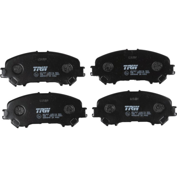 TRW GDB3648 Bremsbelagsatz, Scheibenbremse TRW GDB3648 Bremsbelagsatz, Scheibenbremse