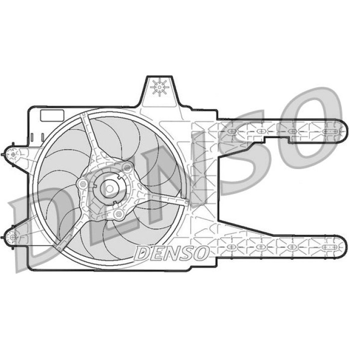 Denso DER09245 Lüfter, Motorkühlung