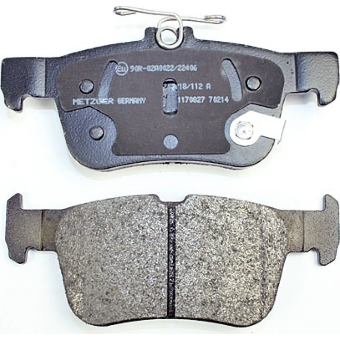 Metzger 1170827 Bremsbelagsatz, Scheibenbremse