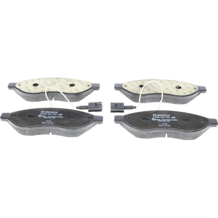 BOSCH 0 986 494 798 Bremsbelagsatz, Scheibenbremse BOSCH 0 986 494 798 Bremsbelagsatz, Scheibenbremse