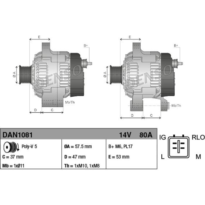 Generator DAN1081 Generator DAN1081