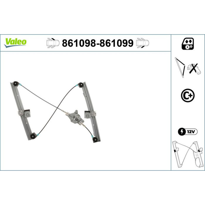 Valeo 861098 Fensterheber Valeo 861098 Fensterheber