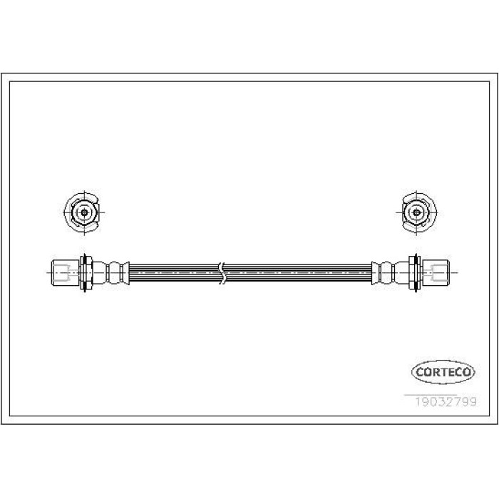 Corteco 19032799 Bremsschlauch
