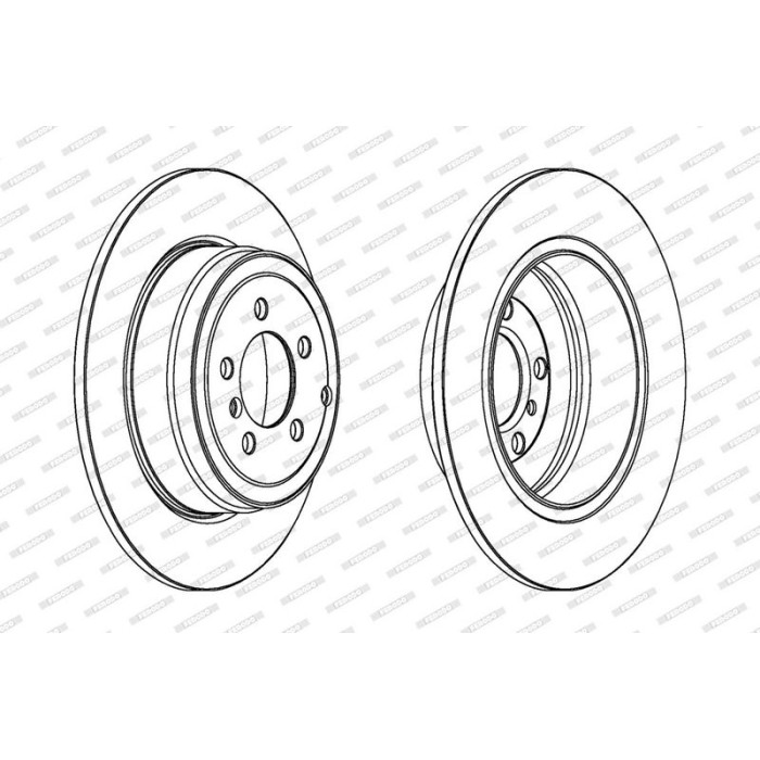 Ferodo DDF1518C-1 Bremsscheibe PREMIER Ferodo DDF1518C-1 Bremsscheibe PREMIER