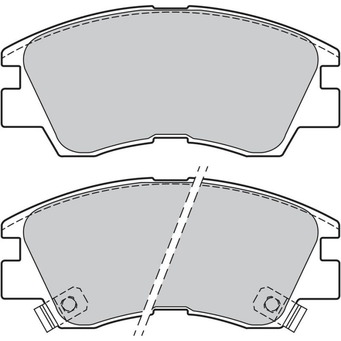 Valeo 598597 Bremsbelagsatz, Scheibenbremse Valeo 598597 Bremsbelagsatz, Scheibenbremse