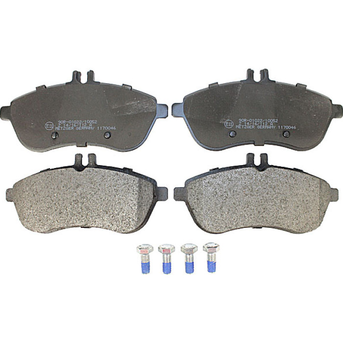 Metzger 1170046 Bremsbelagsatz, Scheibenbremse Metzger 1170046 Bremsbelagsatz, Scheibenbremse