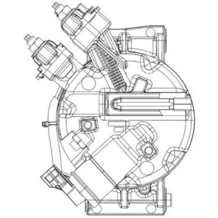 Mahle ACP 556 000P Kompressor, Klimaanlage BEHR Premium Line
