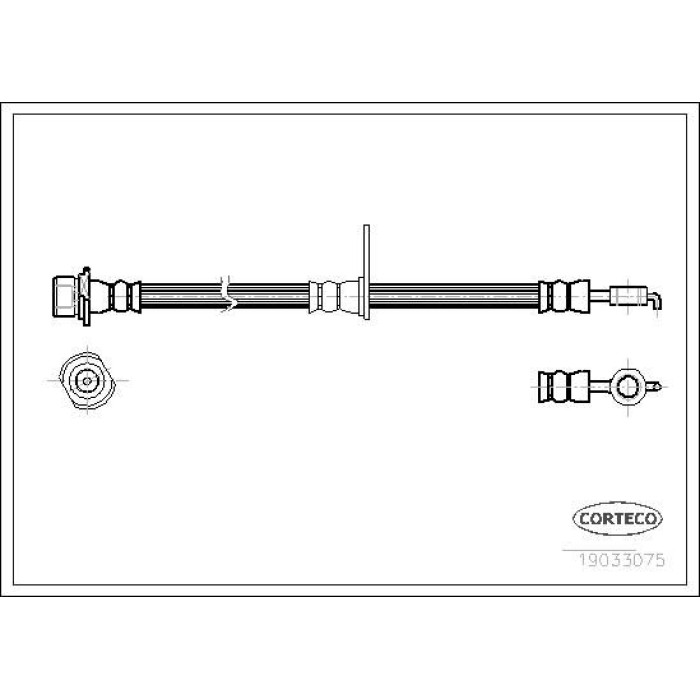 Corteco 19033075 Bremsschlauch