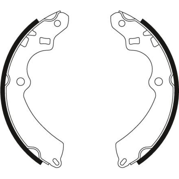 TRW GS6242 Bremsbackensatz TRW GS6242 Bremsbackensatz