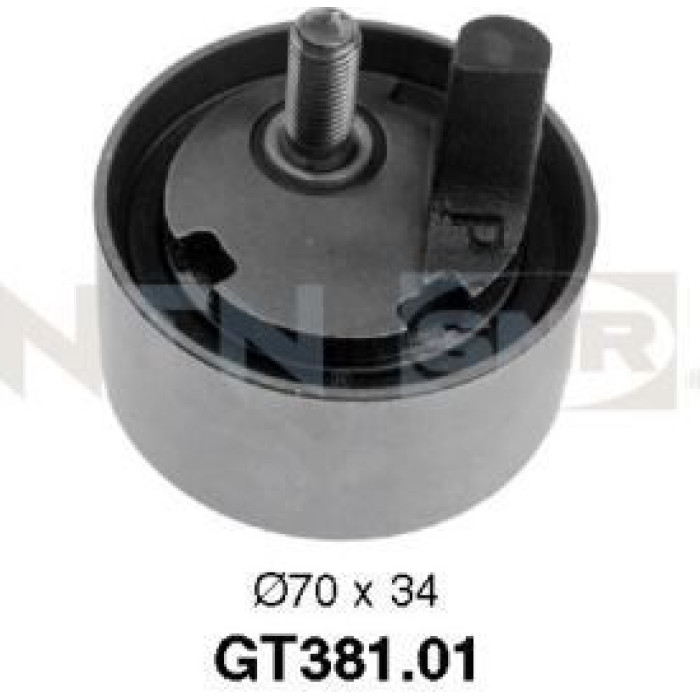Spannrolle, Zahnriemen GT381.01 Spannrolle, Zahnriemen GT381.01