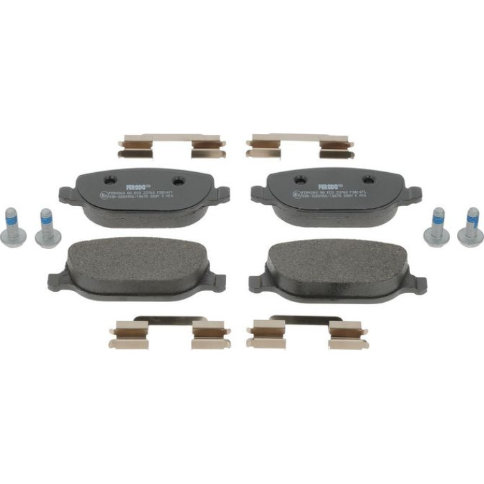 Ferodo FDB1471 Bremsbelagsatz, Scheibenbremse PREMIER ECO FRICTION Ferodo FDB1471 Bremsbelagsatz, Scheibenbremse PREMIER ECO FRICTION