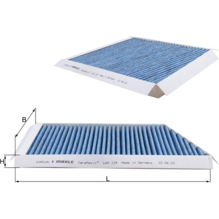 Knecht LAO 129 Filter, Innenraumluft CareMetix®