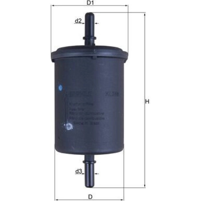 Knecht KL 248 Kraftstofffilter Knecht KL 248 Kraftstofffilter