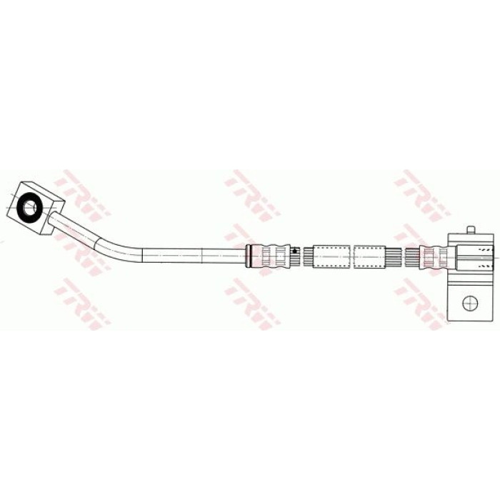 TRW PHD949 Bremsschlauch TRW PHD949 Bremsschlauch