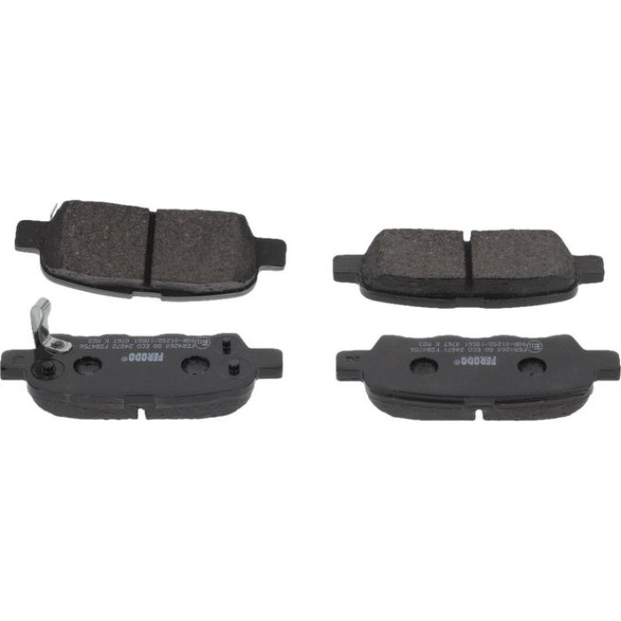 Ferodo FDB4756 Bremsbelagsatz, Scheibenbremse PREMIER ECO FRICTION Ferodo FDB4756 Bremsbelagsatz, Scheibenbremse PREMIER ECO FRICTION