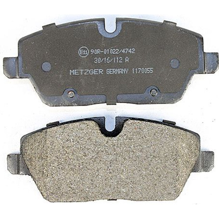 Metzger 1170055 Bremsbelagsatz, Scheibenbremse Metzger 1170055 Bremsbelagsatz, Scheibenbremse