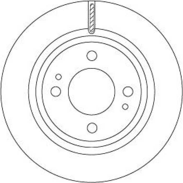 TRW DF6908 Bremsscheibe TRW DF6908 Bremsscheibe
