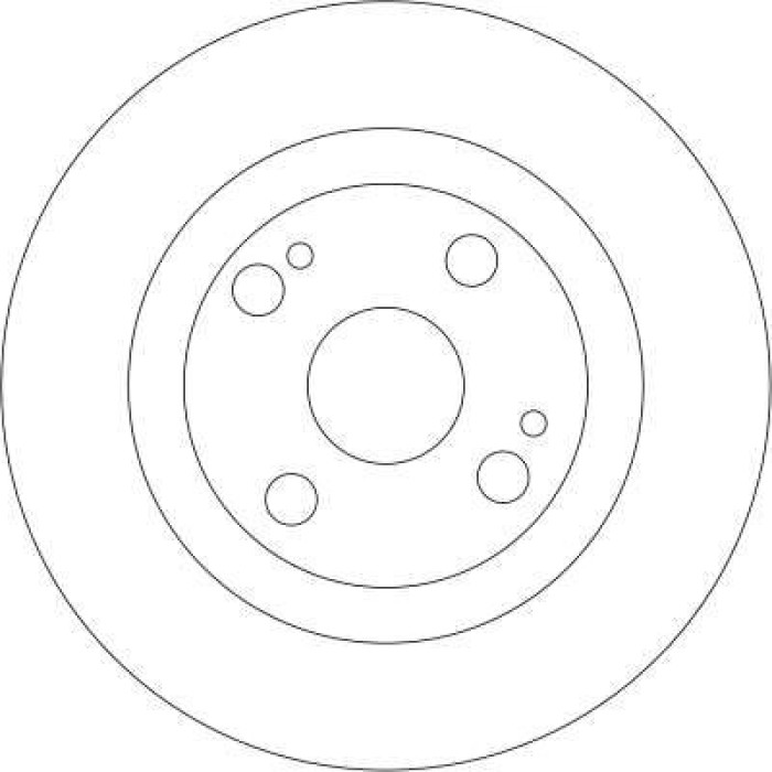 TRW DF4278 Bremsscheibe TRW DF4278 Bremsscheibe