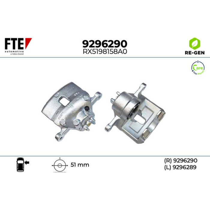 FTE 9296290 Bremssattel FTE 9296290 Bremssattel