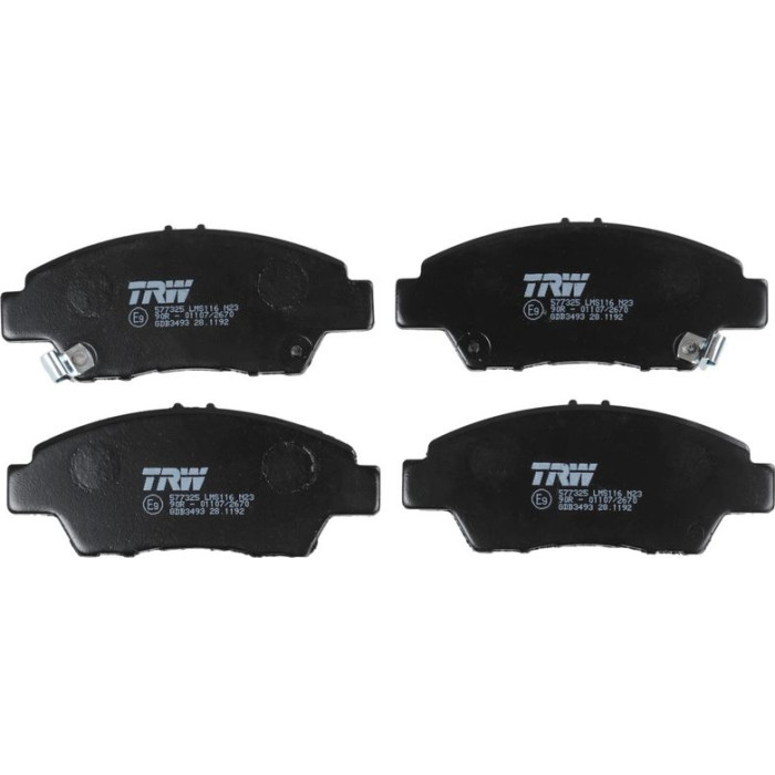 TRW GDB3493 Bremsbelagsatz, Scheibenbremse COTEC TRW GDB3493 Bremsbelagsatz, Scheibenbremse COTEC