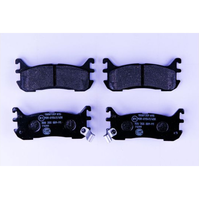 Hella 8DB 355 009-911 Bremsbelagsatz, Scheibenbremse Hella 8DB 355 009-911 Bremsbelagsatz, Scheibenbremse