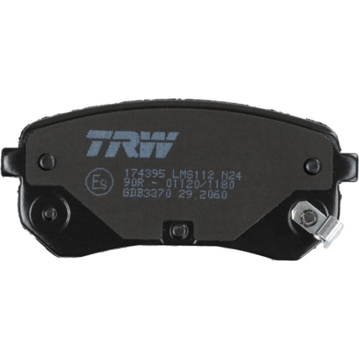TRW GDB3370 Bremsbelagsatz, Scheibenbremse COTEC TRW GDB3370 Bremsbelagsatz, Scheibenbremse COTEC