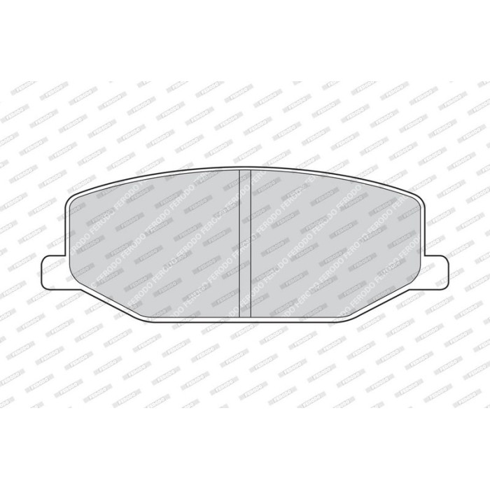 Ferodo FDB396 Bremsbelagsatz, Scheibenbremse PREMIER ECO FRICTION Ferodo FDB396 Bremsbelagsatz, Scheibenbremse PREMIER ECO FRICTION