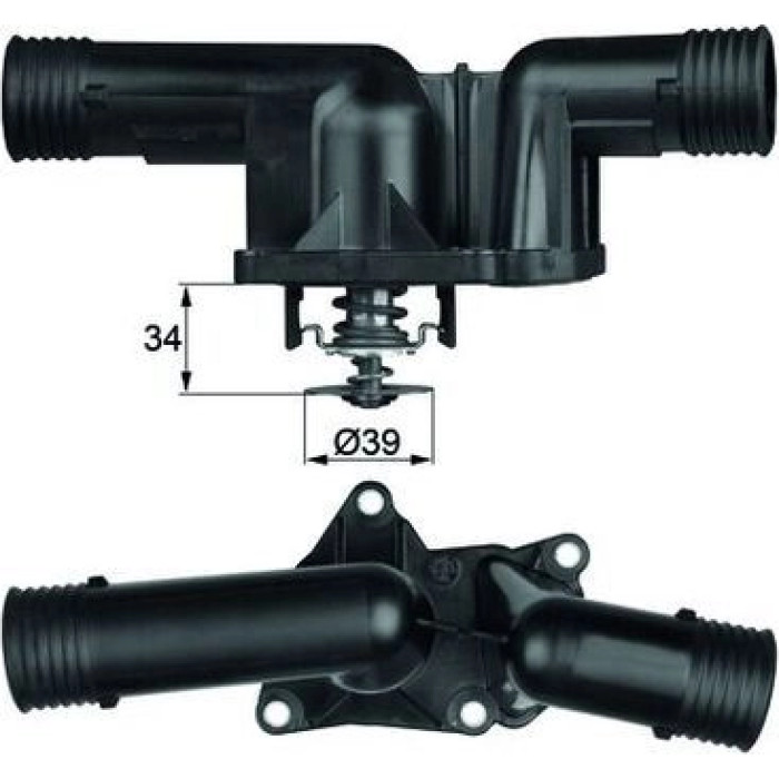 Mahle TI 24 95 Thermostat, Kühlmittel BEHR