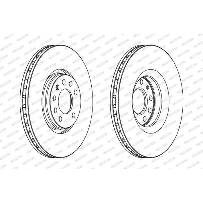 Bremsscheibe DDF1237C-1
