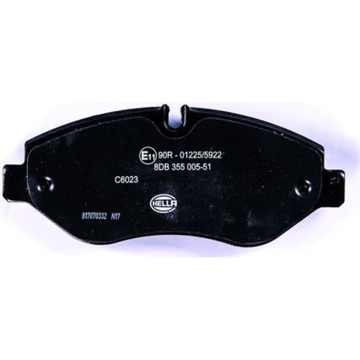 Hella 8DB 355 005-511 Bremsbelagsatz, Scheibenbremse Hella 8DB 355 005-511 Bremsbelagsatz, Scheibenbremse