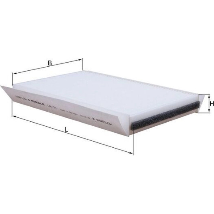 Knecht LA 71 Filter, Innenraumluft Knecht LA 71 Filter, Innenraumluft