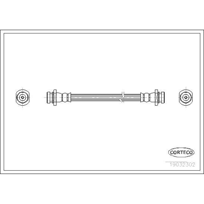 Corteco 19032302 Bremsschlauch