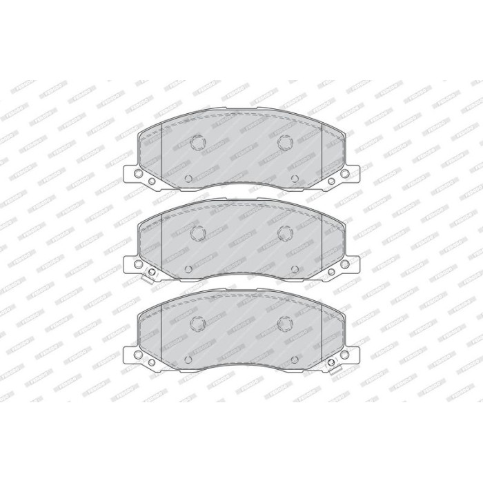Ferodo FDB4278 Bremsbelagsatz, Scheibenbremse PREMIER ECO FRICTION Ferodo FDB4278 Bremsbelagsatz, Scheibenbremse PREMIER ECO FRICTION