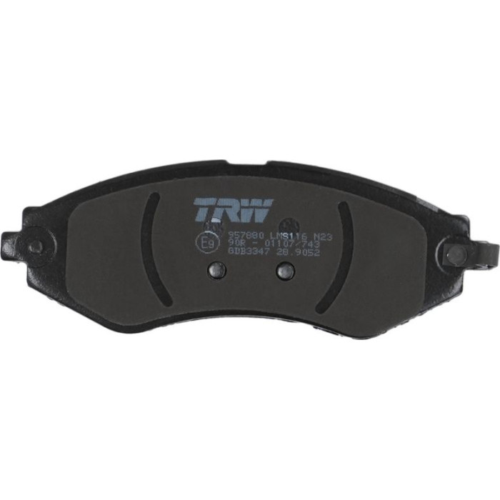 TRW GDB3347 Bremsbelagsatz, Scheibenbremse COTEC TRW GDB3347 Bremsbelagsatz, Scheibenbremse COTEC