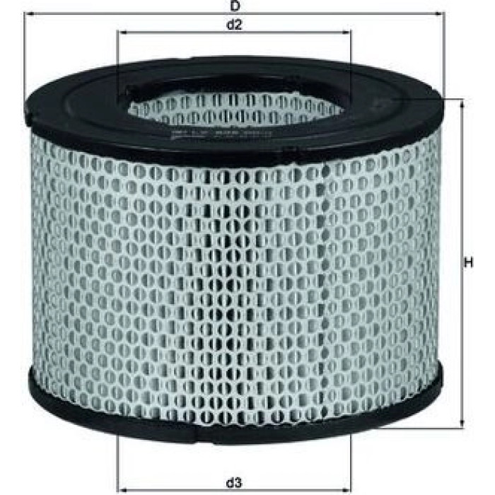 Knecht LX 606 Luftfilter Knecht LX 606 Luftfilter