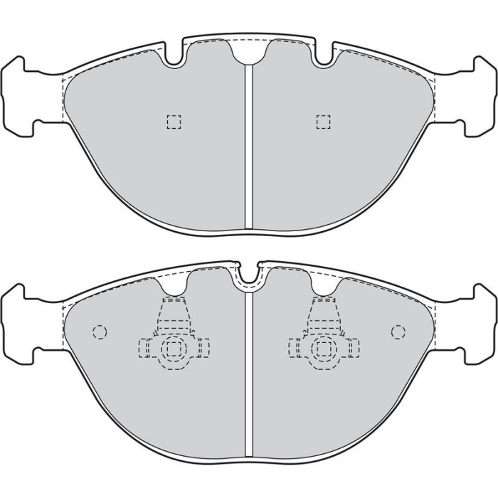 Valeo 601524 Bremsbelagsatz, Scheibenbremse