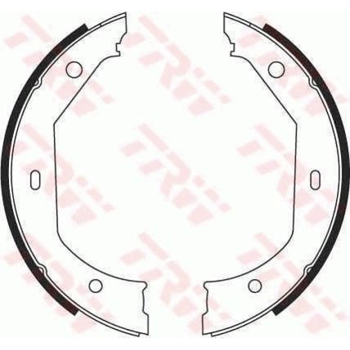 TRW GS8656 Bremsbackensatz, Feststellbremse TRW GS8656 Bremsbackensatz, Feststellbremse