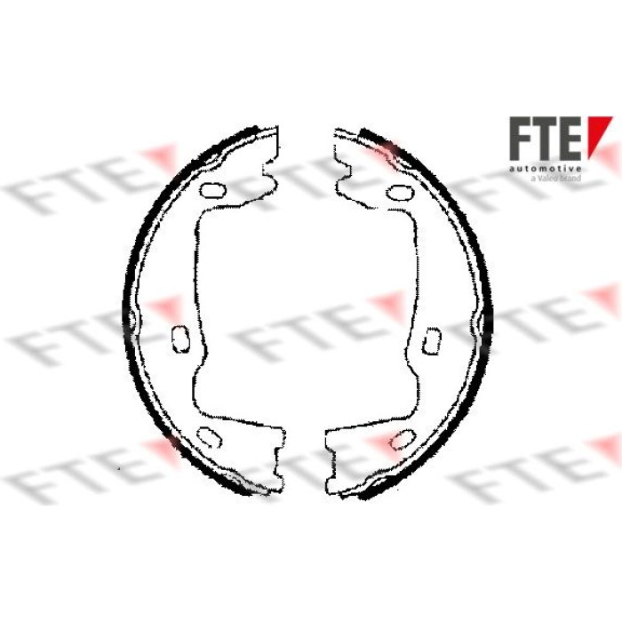 FTE 9100010 Bremsbackensatz, Feststellbremse FTE 9100010 Bremsbackensatz, Feststellbremse