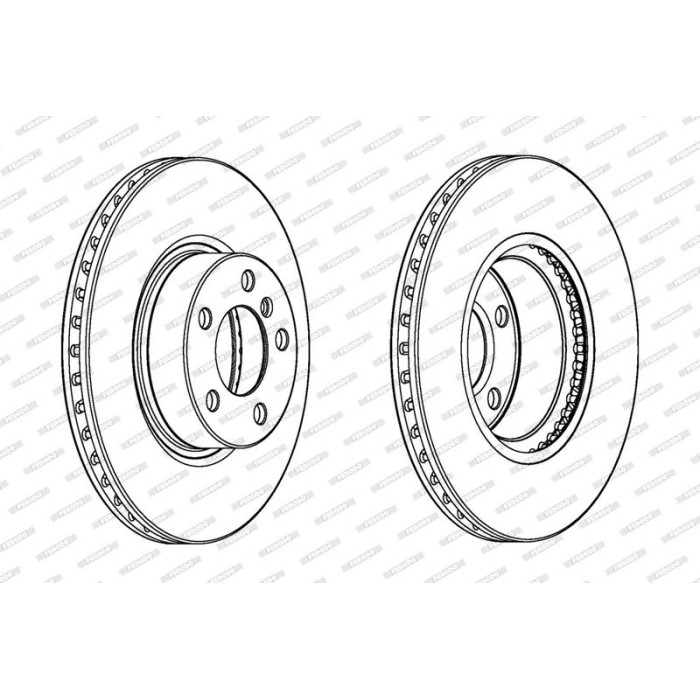 Ferodo DDF2314C-1 Bremsscheibe PREMIER Ferodo DDF2314C-1 Bremsscheibe PREMIER