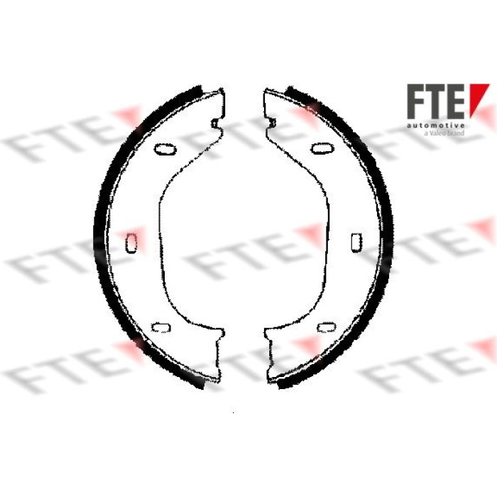 Bremsbackensatz, Feststellbremse 9100004 Bremsbackensatz, Feststellbremse 9100004