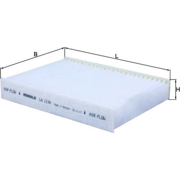 Knecht LA 1174 Filter, Innenraumluft Knecht LA 1174 Filter, Innenraumluft